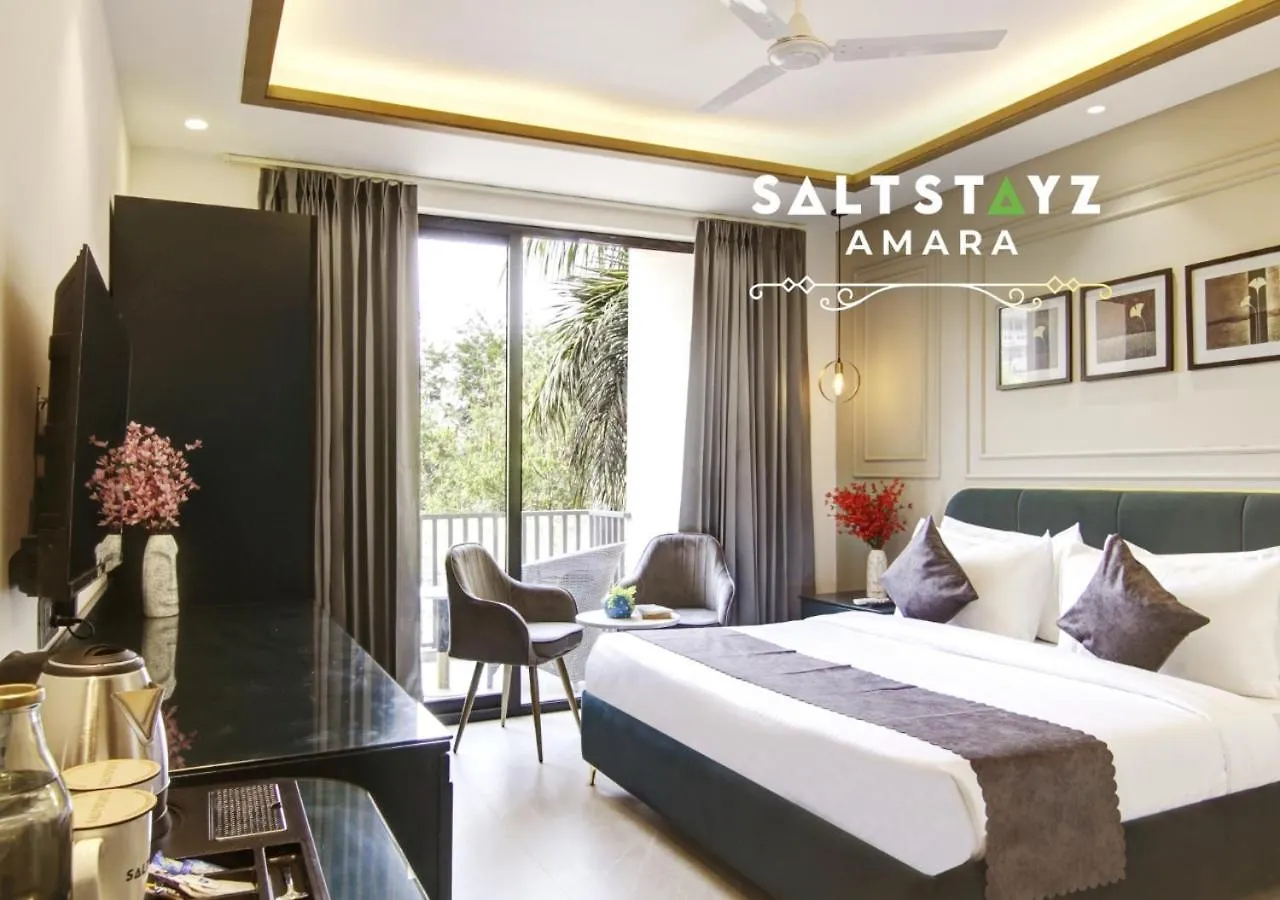 Saltstayz Premier - Galleria Market Road & Sector 27 古尔冈
