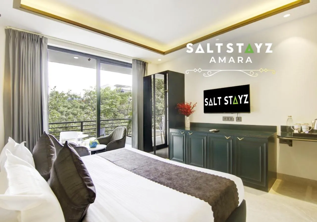 Saltstayz Premier - Galleria Market Road & Sector 27 古尔冈
