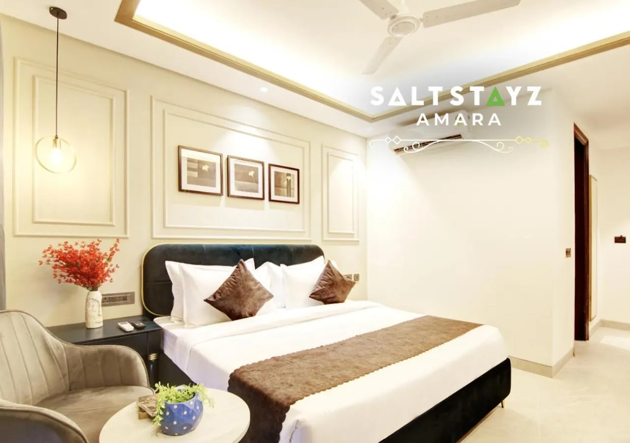 Saltstayz Premier - Galleria Market Road & Sector 27 古尔冈 酒店