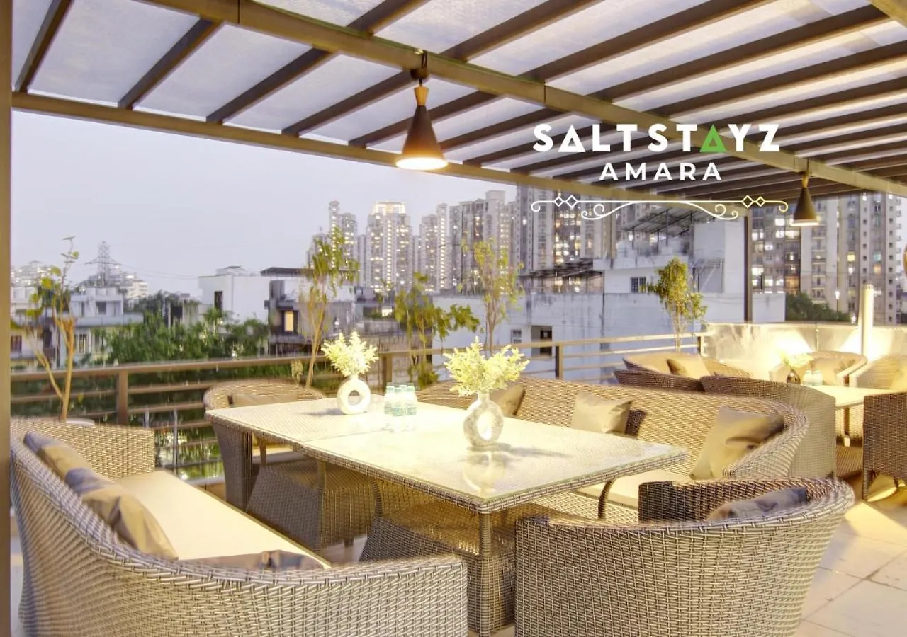 Saltstayz Premier - Galleria Market Road & Sector 27 古尔冈